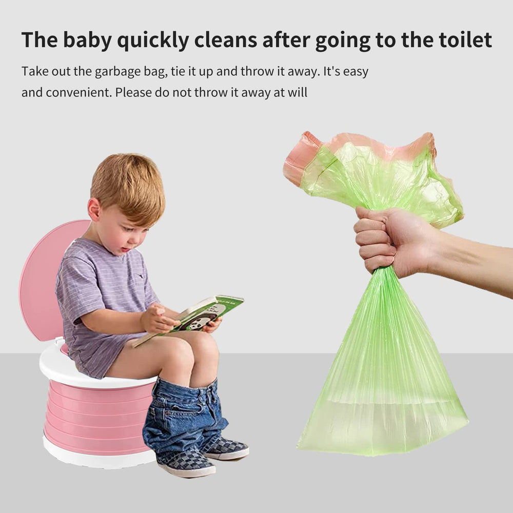 SunnySmile Travel Potty in car usage, ideal emergency toilet on trips