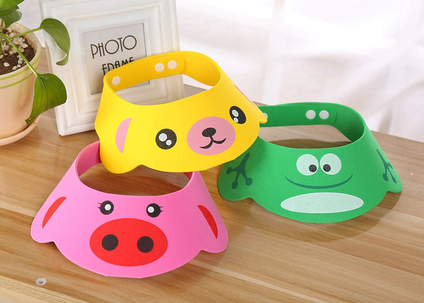 SUNTRADE set3 includes three caps for quick, mess-free bath routines.