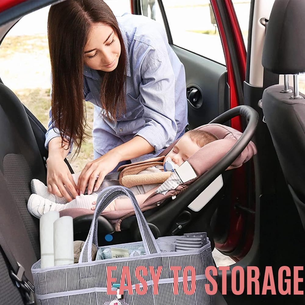 SUNTUE liner on the go keeps diaper changes tidy.