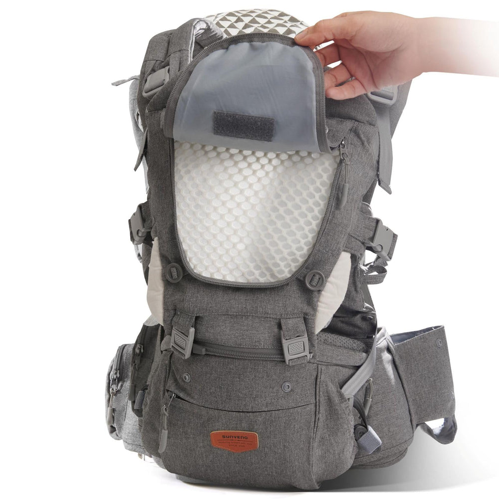 SUNVENO quick access design enables active babies to move freely