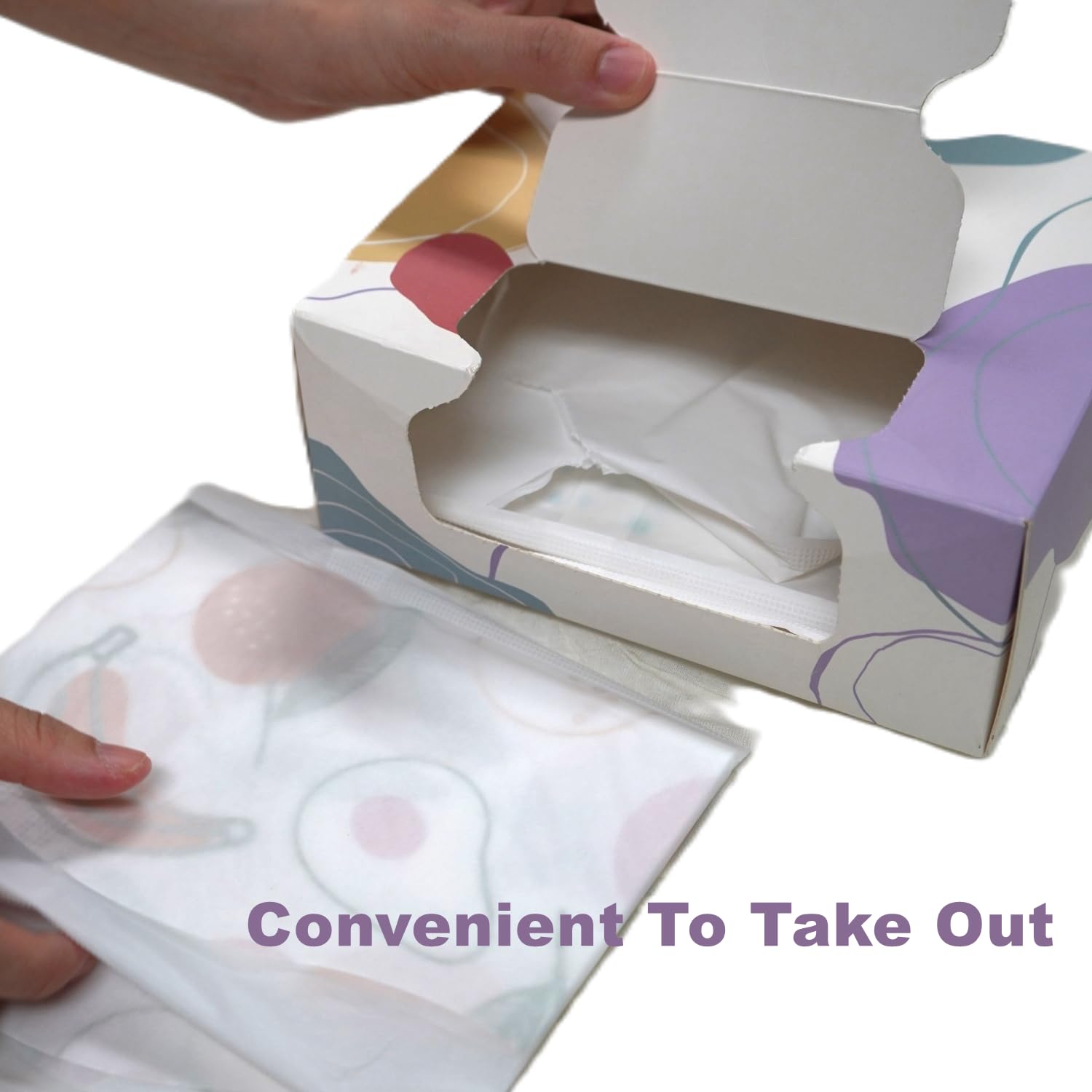 SUNVENO individually wrapped bibs stay hygienic on the go