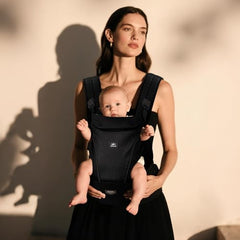 SUNVENO baby carrier back-carry ergonomic design supports growing child and reduces parent strain.
