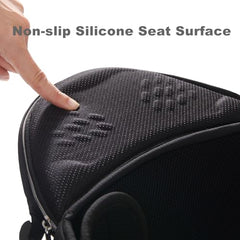 Sunveno hip seat side view shows stability features and secure fit for active use.
