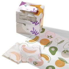 Sunveno disposable baby placemats pack shown for family dining