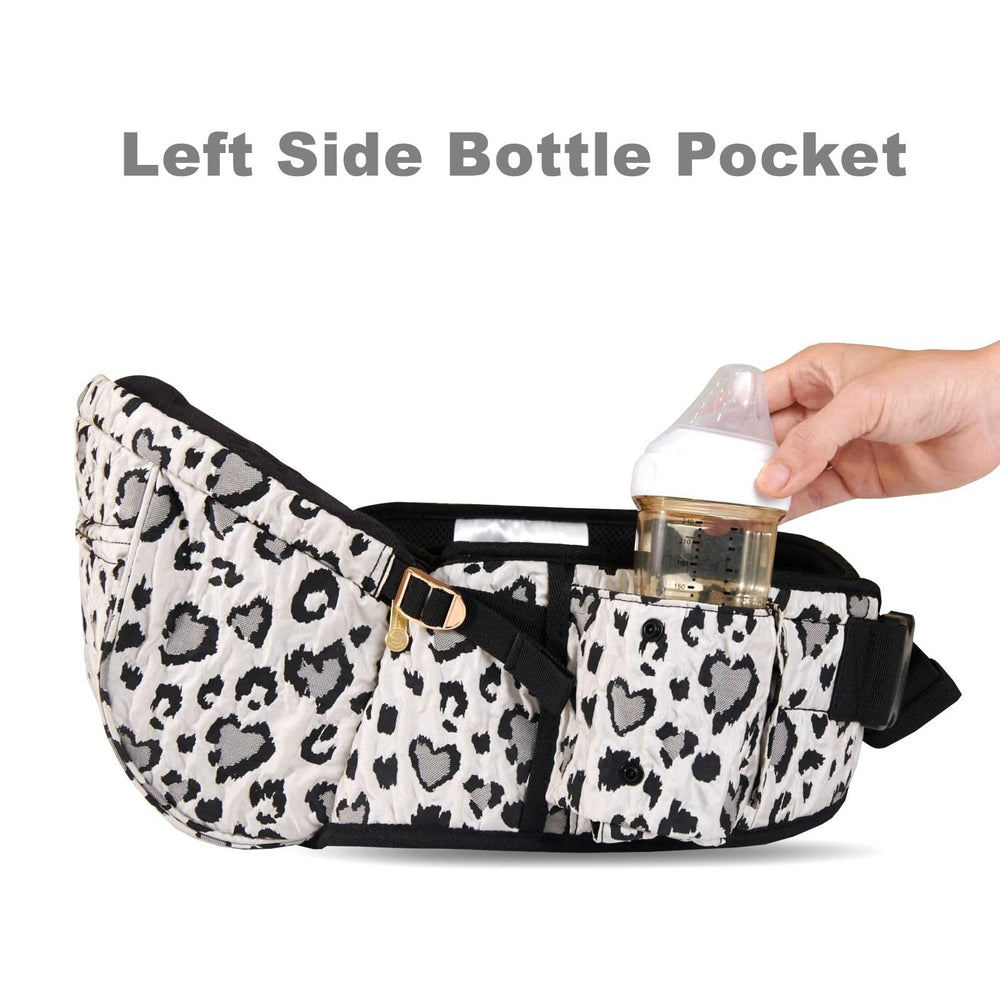 Sunveno Leopard bottle holder keeps feeding items within reach