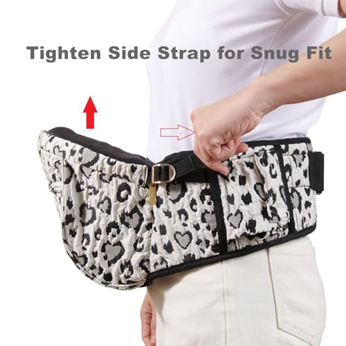 Sunveno Leopard cushioned seat detail emphasizing baby comfort and security