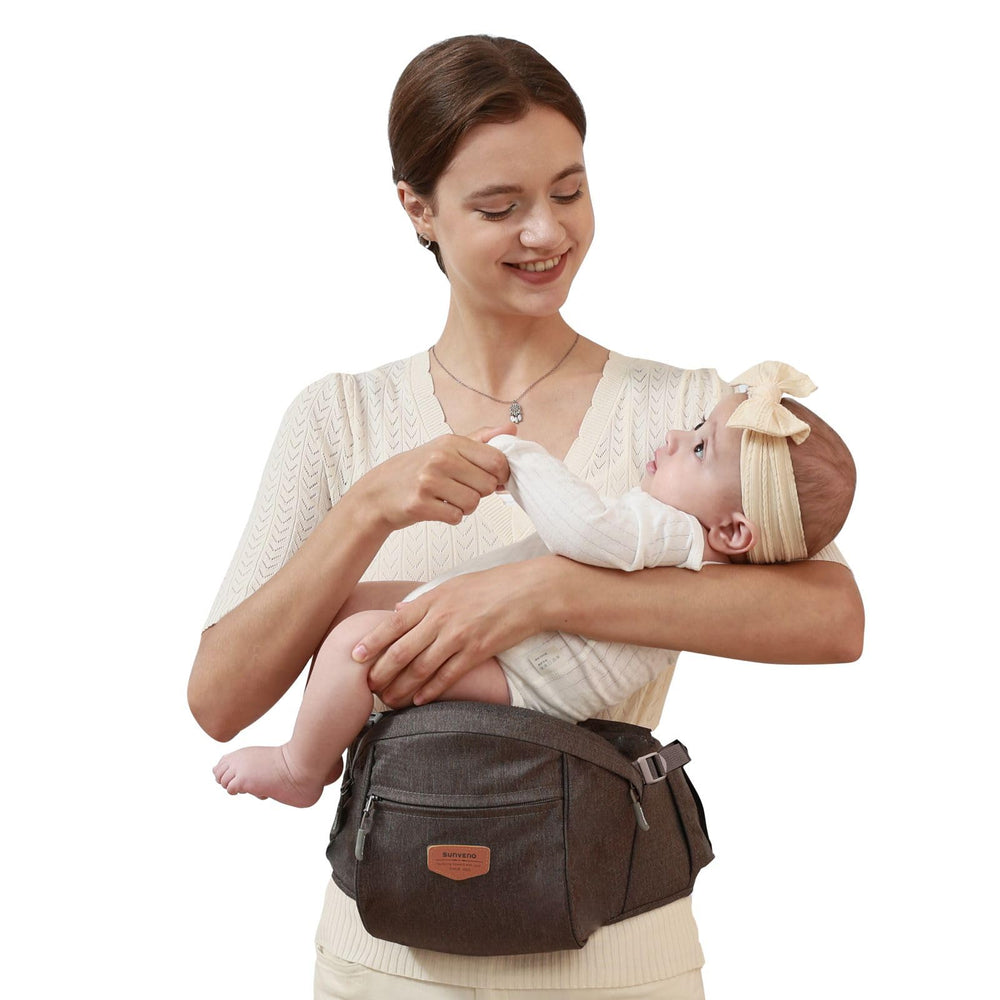 Sunveno multiple pockets store essentials within easy reach.