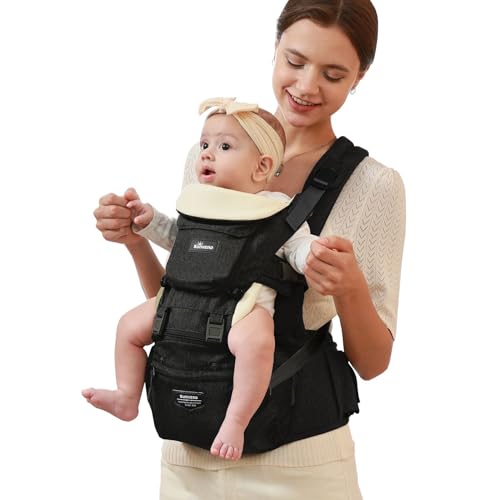 SUNVENO newborn-friendly carry with gentle support for tiny infants