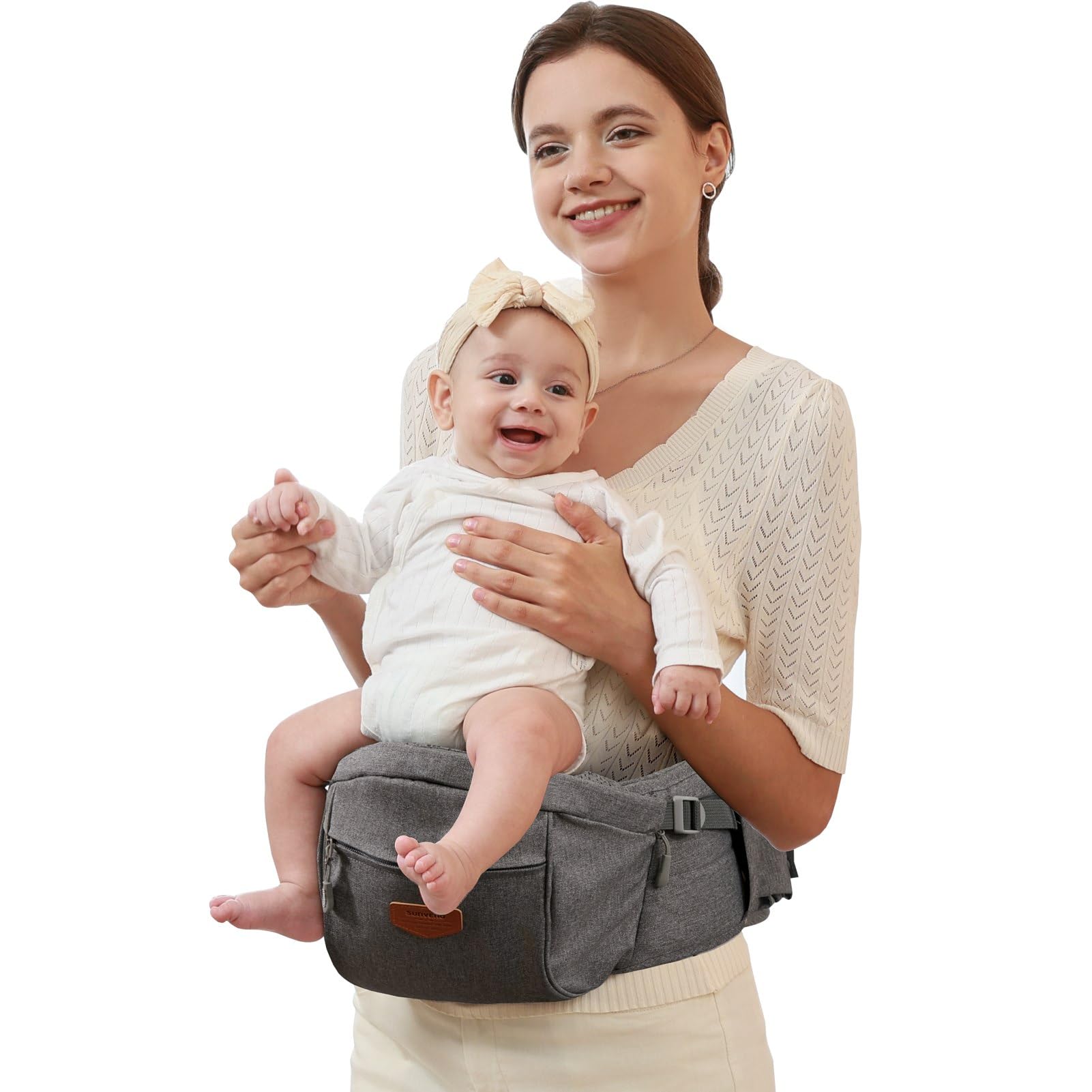 Sunveno non-slip strap enhances stability for secure use on the move.