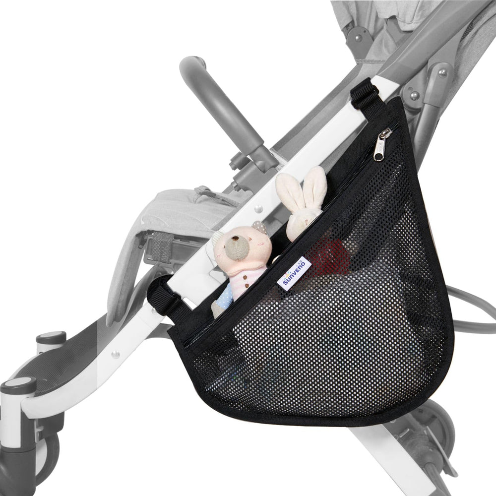 SUNVENO deep center compartment for diapers or small items