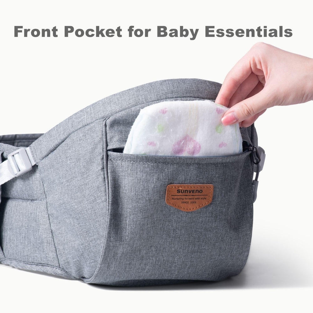 Sunveno two adjustable side straps help keep seat stable and balanced.