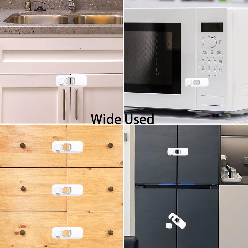 Sunyci fridge lock on door or drawer shows quick access control and safety