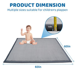 SUNYRISY crawling-area layout offers spacious space for safe exploration.