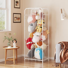 SUOERNUO corner-fit storage box saves space in nurseries and kids' rooms.