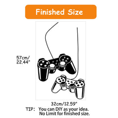 SUPANT game stickers gaming posters, mural decor for playrooms and bedrooms.