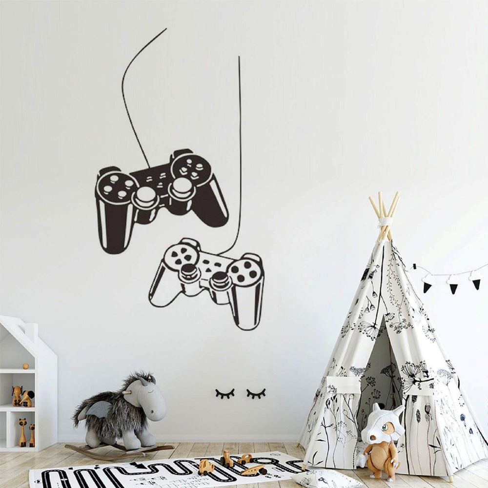 SUPANT game stickers vinyl mural set adds durable decor for ongoing playtime.