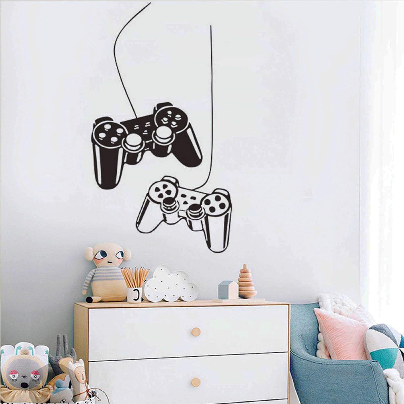 SUPANT game stickers wall decal for dance room, quick decor upgrade for kids.