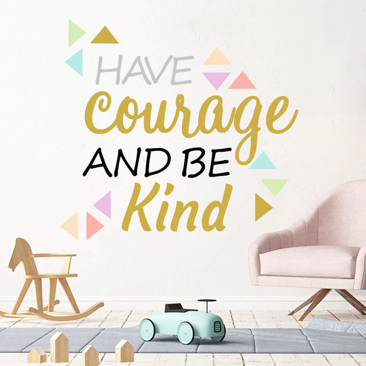 SUPANT inspirational wall decor displayed on a wall in a kid's room to boost motivation