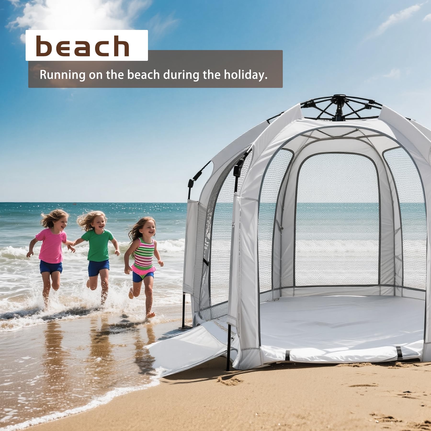 SUPENEGY versatile use as playpen, travel bed, or pet area.