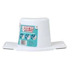 Super Potty Trainer easy to clean with mild soap and water