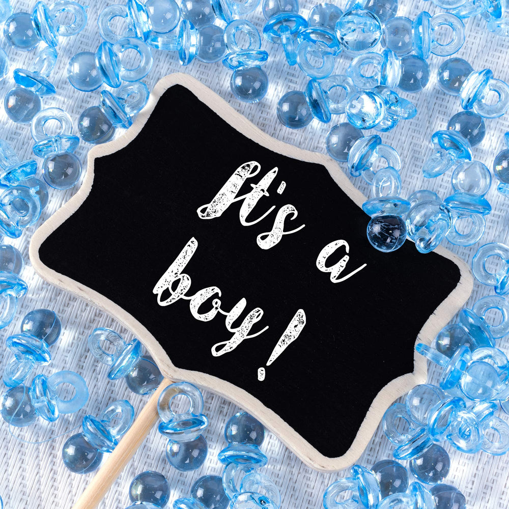 Super Z Outlet blue mini pacifier party favor display for tables