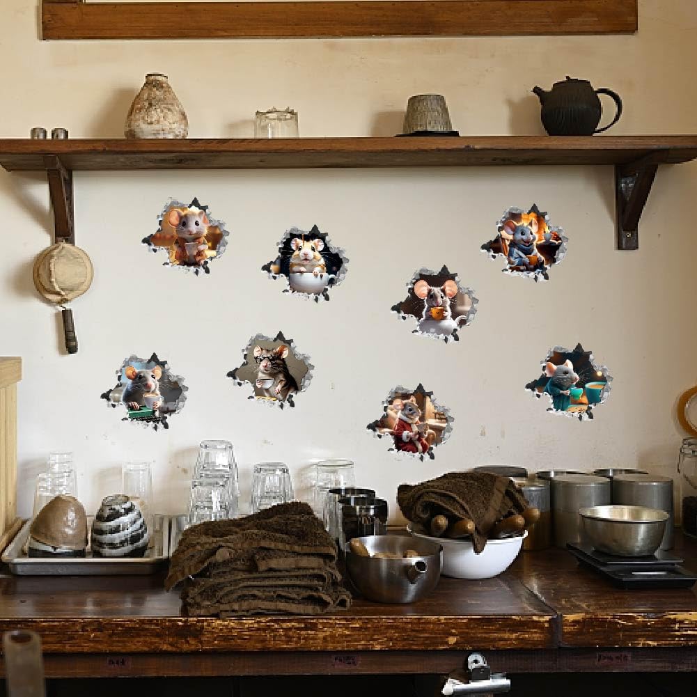 SUPERDANT 3D wall sticker offers DIY fun and easy repositioning for flexible décor