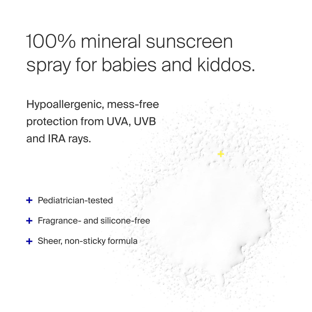 Supergoop Sunnyscreen apply-hands shows easy on-skin application for kids.
