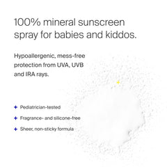 Supergoop Sunnyscreen apply-hands shows easy on-skin application for kids.