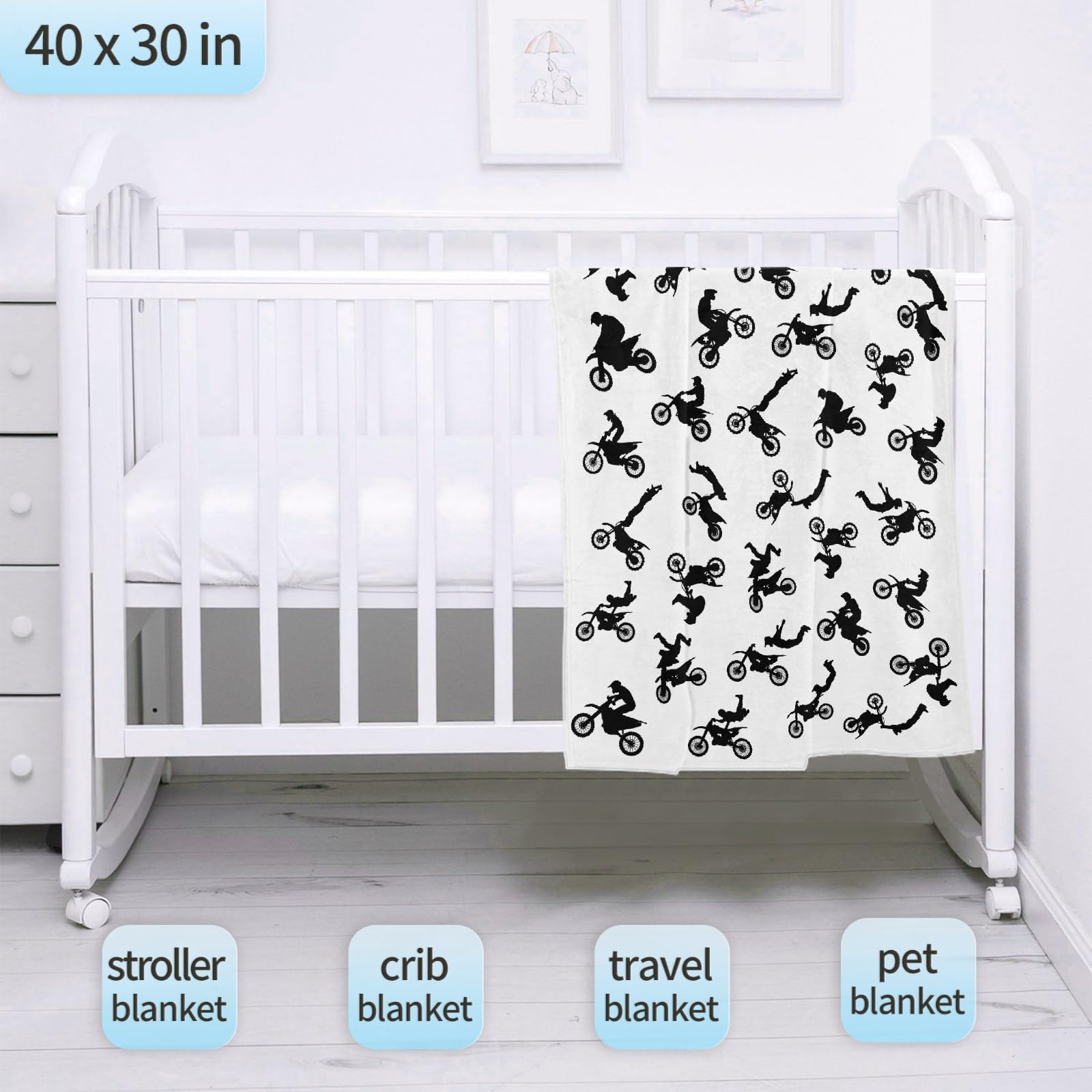 SUPERICH microfiber blanket closeup emphasizes easy machine wash and quick drying.