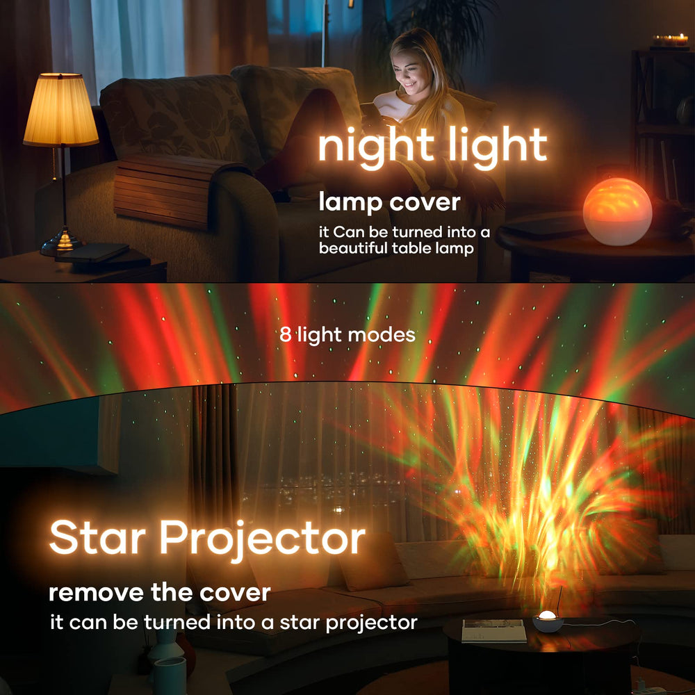 SUPFOO Galaxy Projector remote controls brightness and modes with ease.