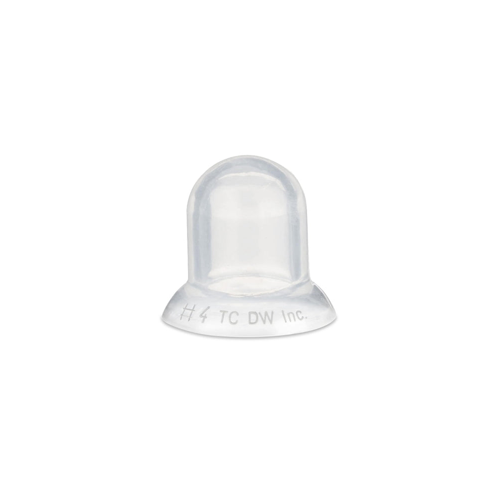 Supple Cups seal shown with safe lubricant for better adhesion.