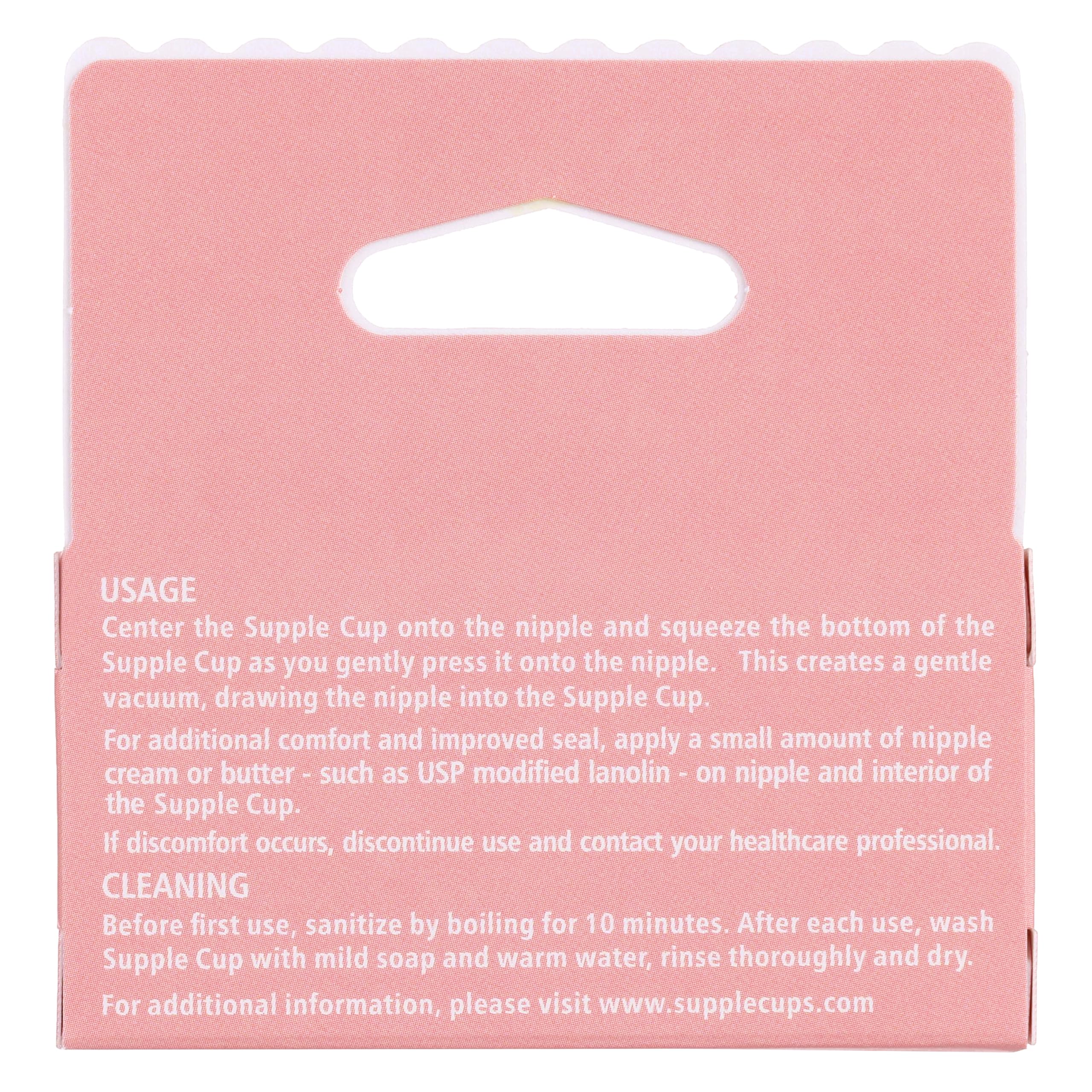 Supple Cups size3-fitting shows a proper fit for comfortable feeds