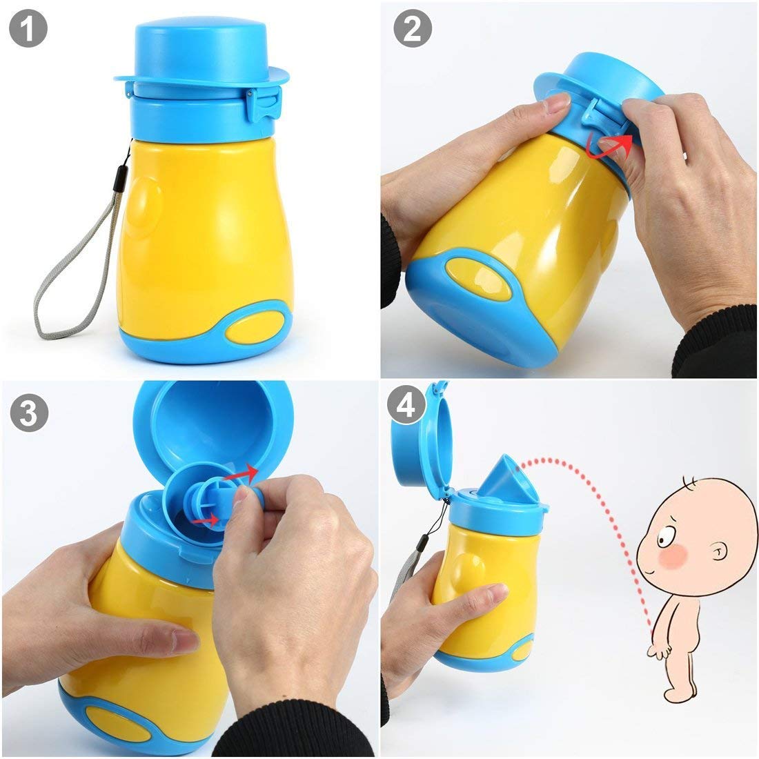 Suptikes upgrade 3layer leakproof design keeps urine contained during car trips.