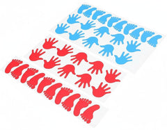 SUPVOX 40-piece floor sticker set creates engaging pathways for kids.