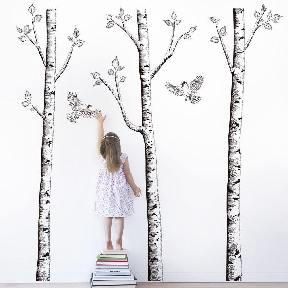 Supzone decal for smooth walls and surfaces provides an instant decor upgrade.