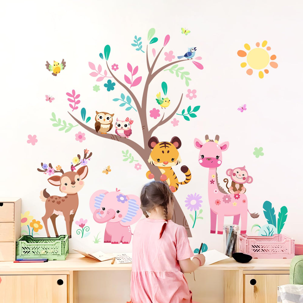 Supzone easy-apply removable wall decal leaves no residue on walls.