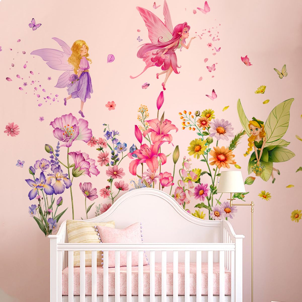 Supzone Flower Fairy art can form a 150 cm by 95 cm display