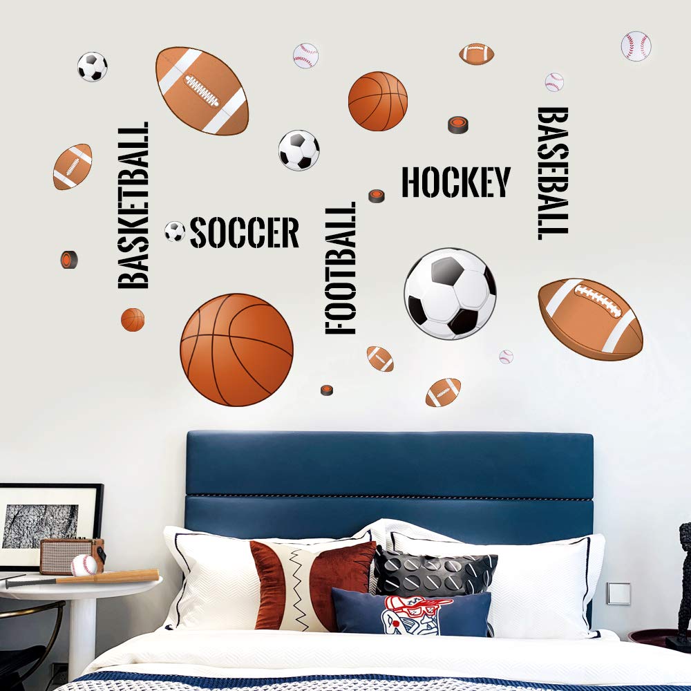 Supzone classroom decals energize learning with sporty wall visuals
