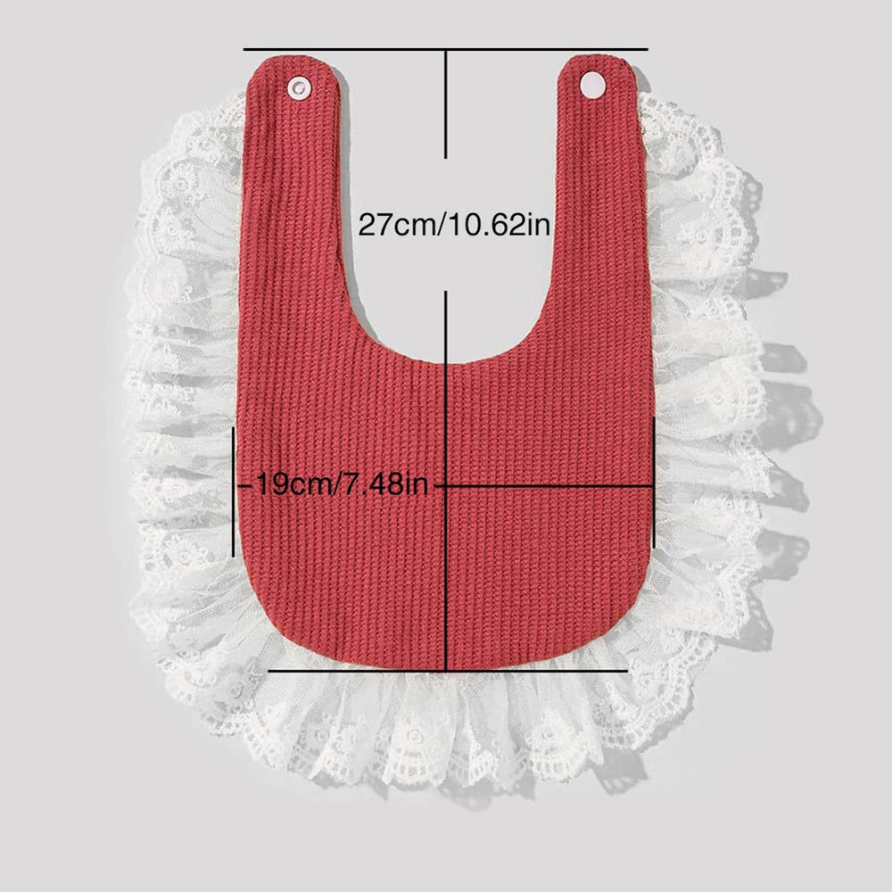 Surakey muslin bib shows quick saliva absorption for snack time