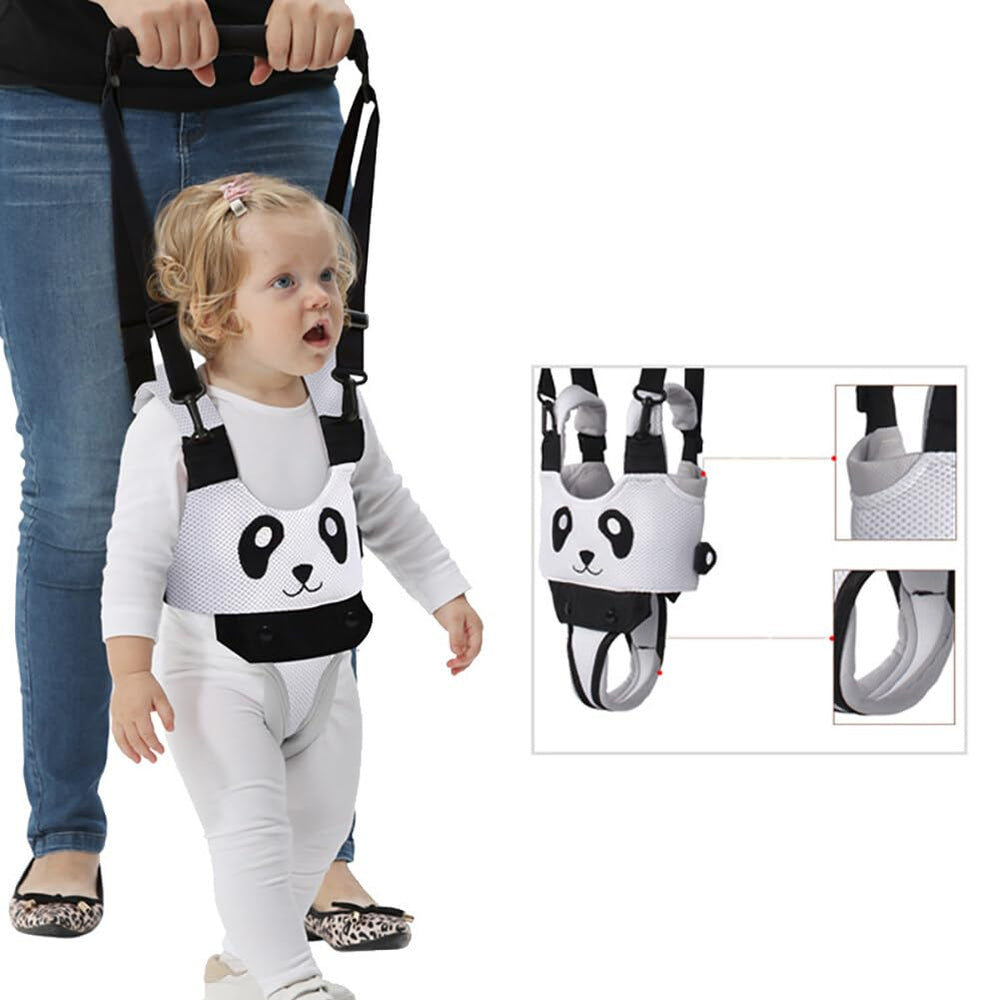 Surakey Penguin walker harness buckle closeup highlights adjustable nylon straps