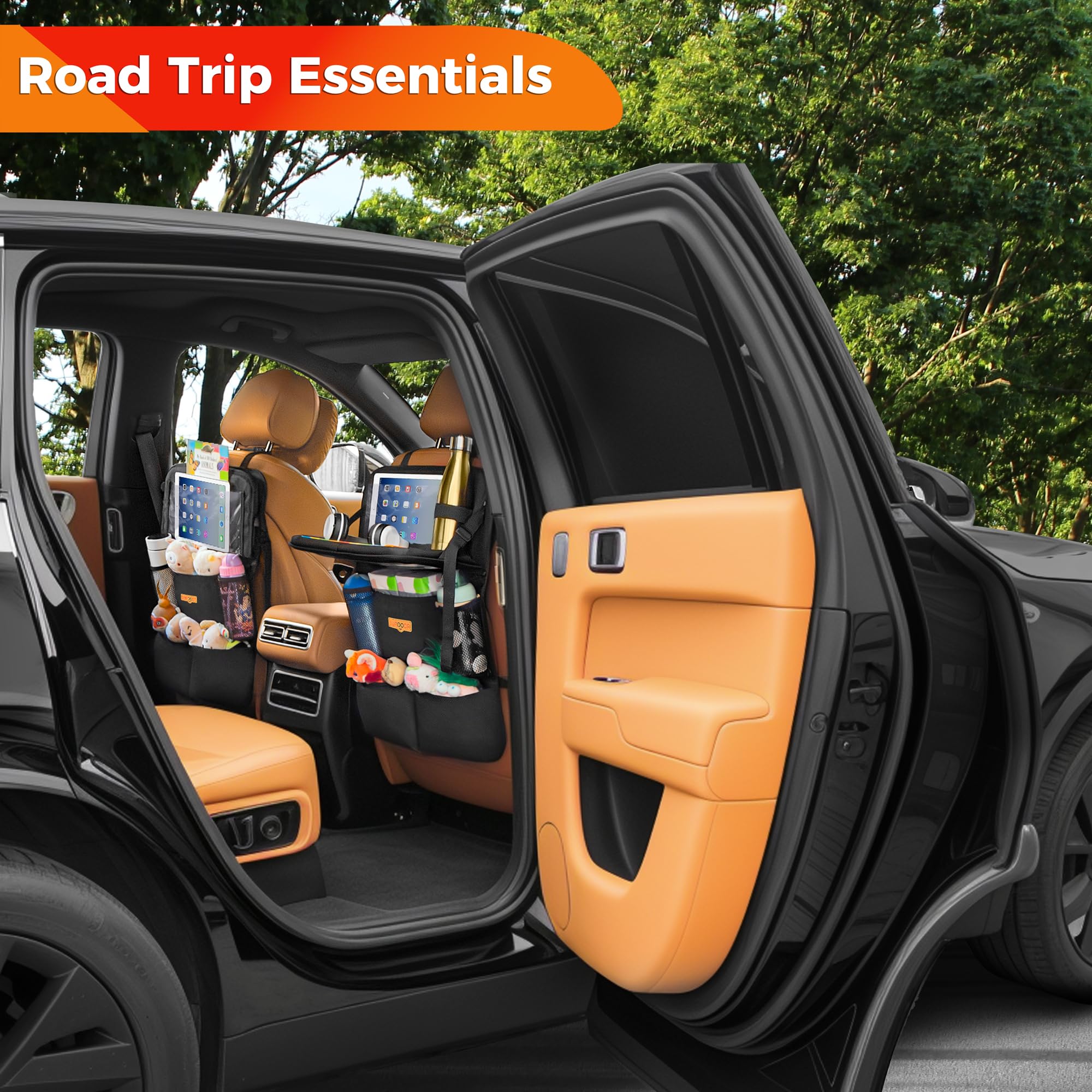 SURDOCA waterproof surface cleans quickly for effortless road-trip maintenance.