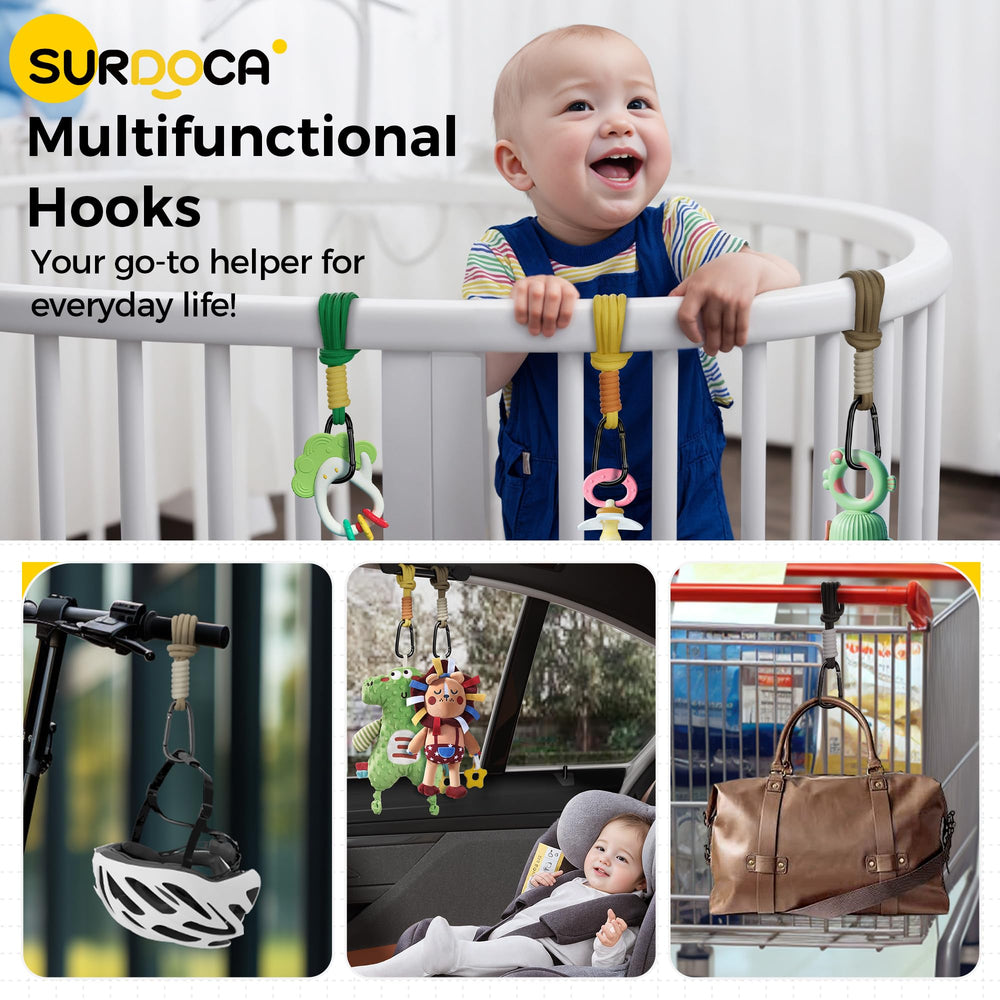 SURDOCA gift-pack makes travel-ready moms smile with stylish hooks