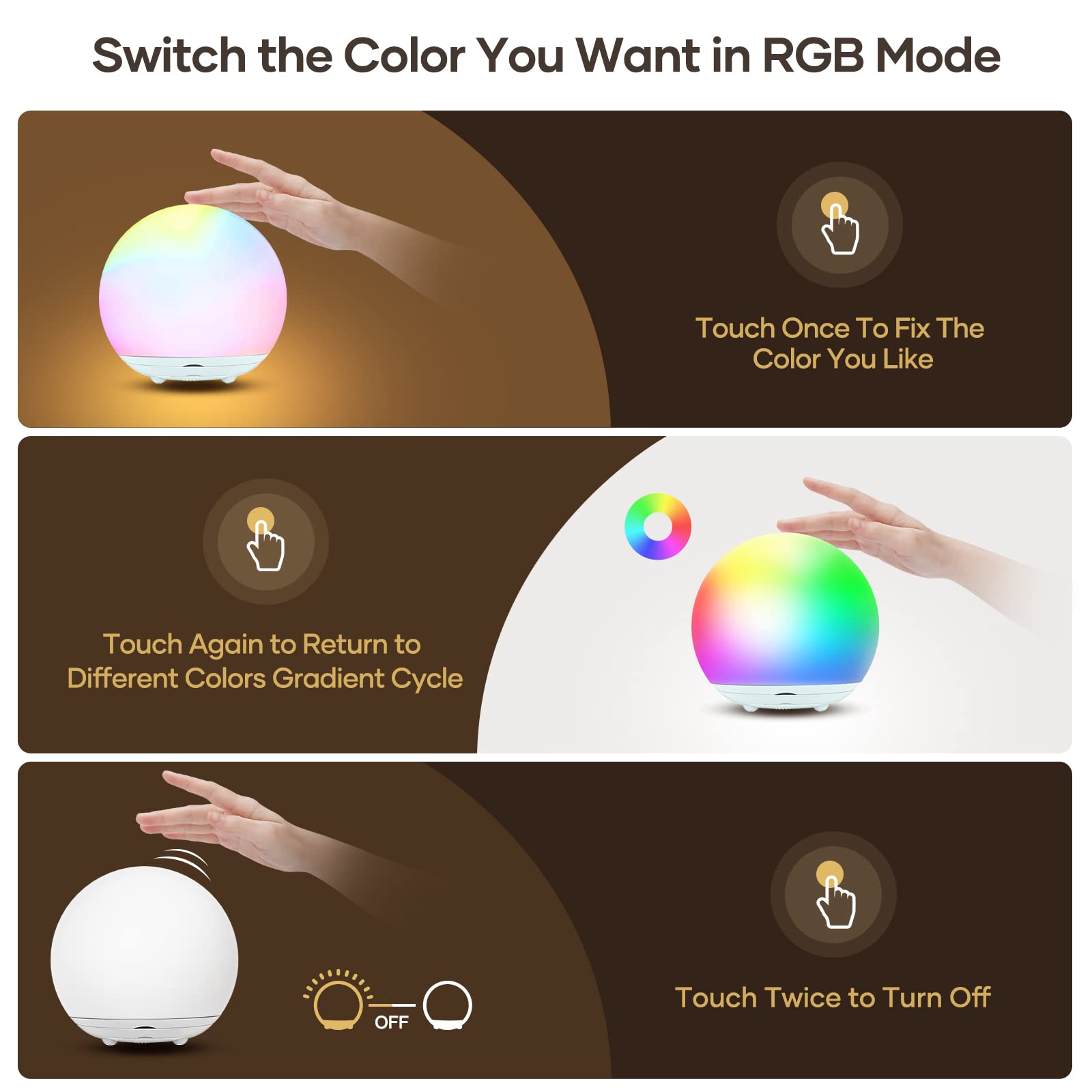 Suright Night Light silicone-shell showing soft, safe tactile surface