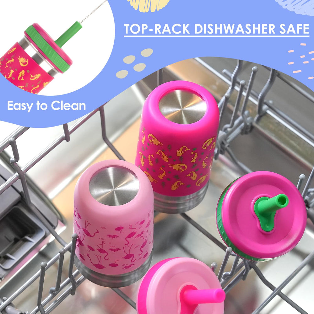 Sursip dishwasher-safe parts simplify cleanup after meals and snacks.