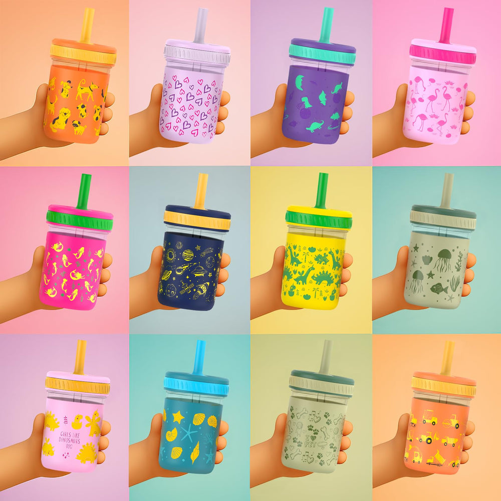 Sursip 8 oz cups with lids prevent spills during daycare.