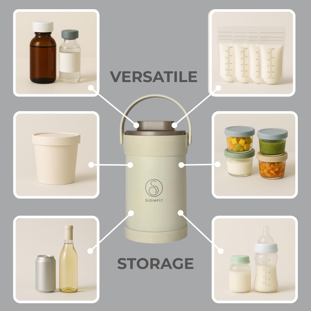 Susimply portable cooler anti-scratch surface maintains a pristine look