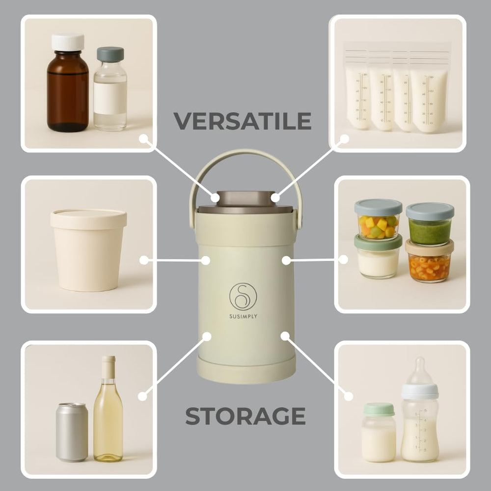 Susimply portable cooler anti-scratch surface maintains a pristine look