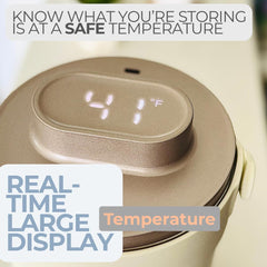 Susimply portable cooler stainless steel exterior for durable everyday use