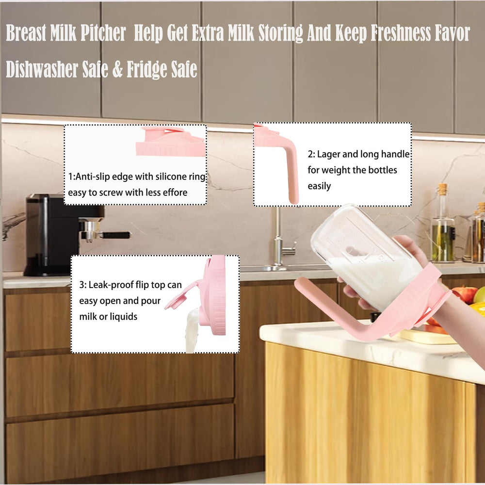 SusuBee glass pitcher airtight seal keeps freshness