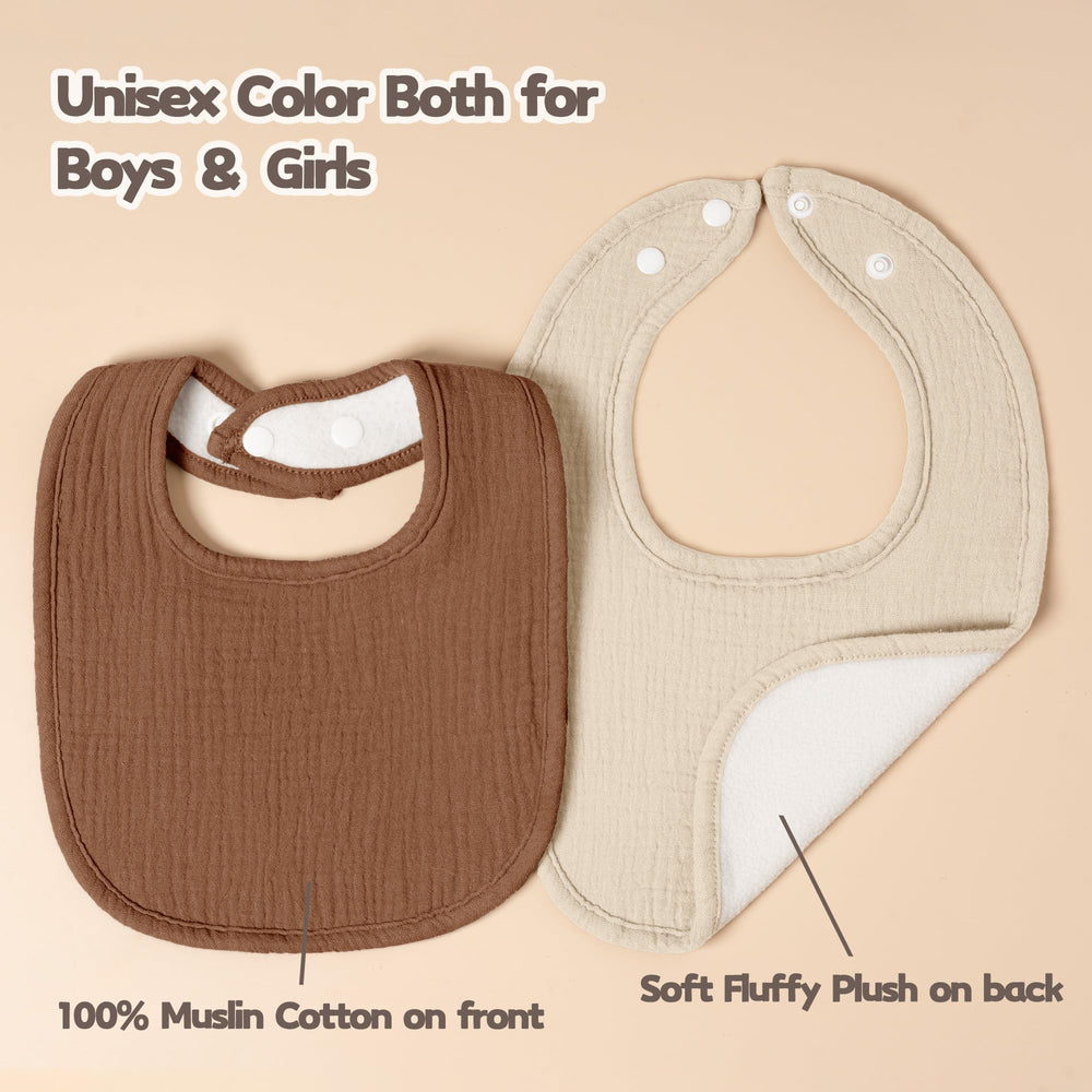 Susurration bib multicolor unisex design to pair with any outfit